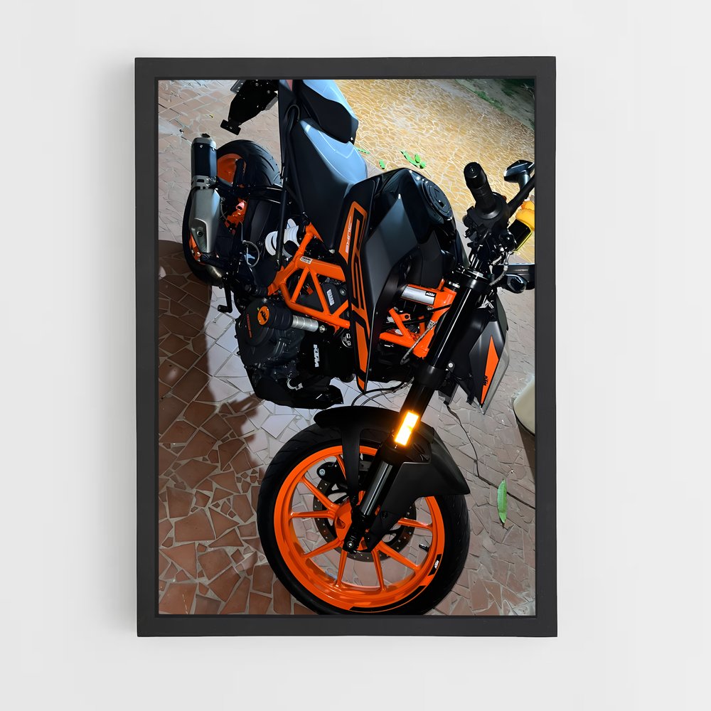 Poster Ride with the Duke – affiche KTM Moto (vue 2)